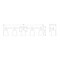 Z-Lite Lauren Vanity, 5-Light, 39 In.W x 6.5 In.L x 8.5 In.H, Matte Black/Clear 819-5V-MB - alternate 2
